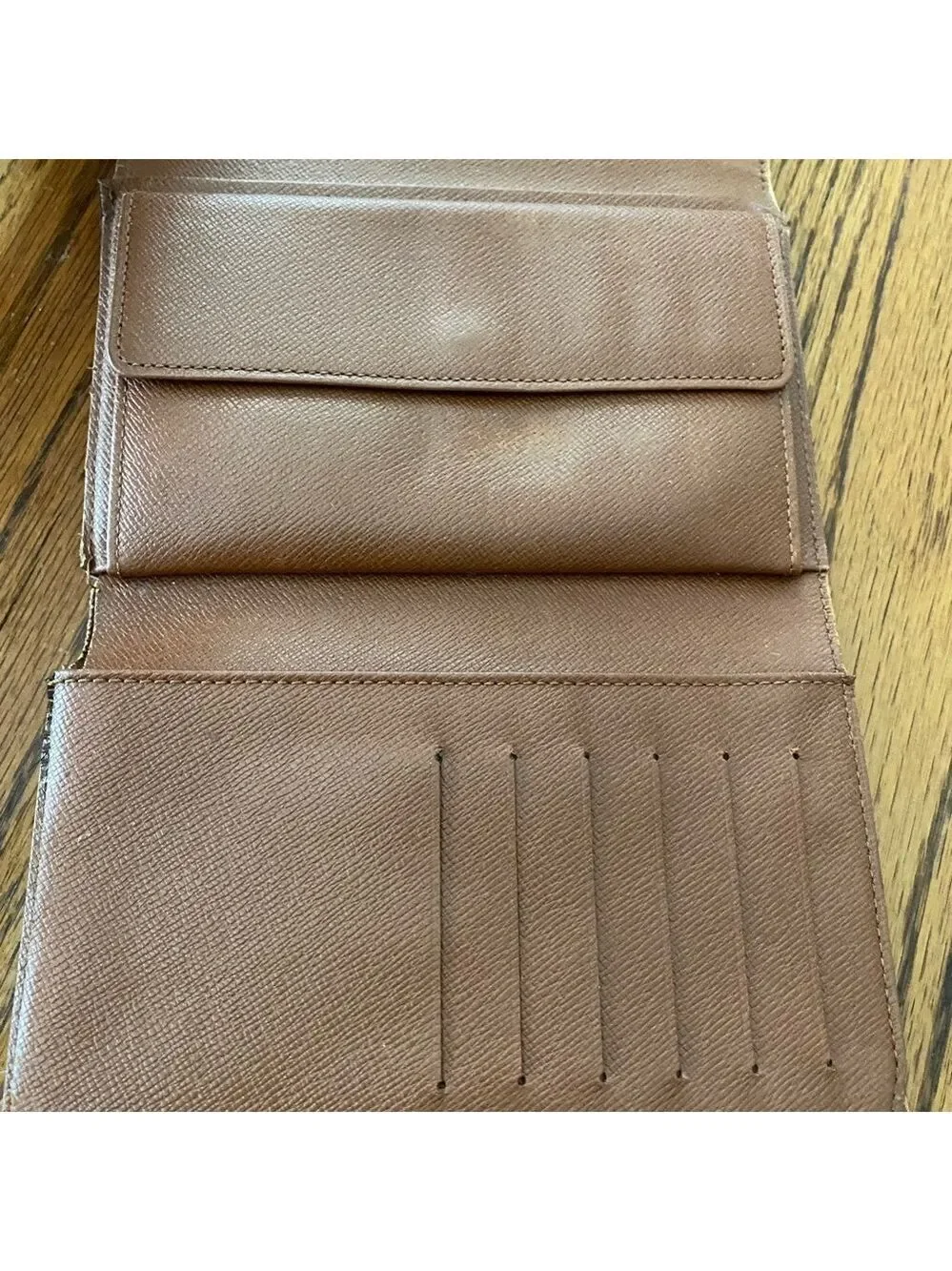 Vintage Louis Vuitton Monogram Wallet Purse SP1918 w/ Chain/Made in France - Picture 5 of 8